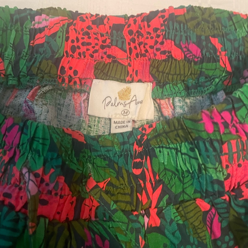 Palms Away Elastic Waist Leopard shorts - Picture 5 of 5